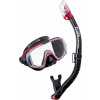 Potápačský set Tusa Visio Tri-Ex červený