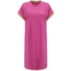 Dámske letné šaty z pružného materiálu - ružová|S