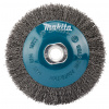 MAKITA miskovitá kefa z oceľového drôtu, vlnitý drôt 0,3 mm, 115 mm D-39849