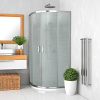 Roth Sprchový kout čtvrtkruh 80x80 cm Lega Line 555-800000S-00-11