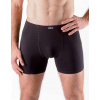 Pánské boxerky s delší nohavičkou GINO 74165P černá dunaj M/L
