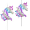 moja párty Tortové sviečky Jednorožec dúhové 2 ks Veľkosť: ks