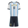 adidas Argentina Home Minikit World Cup Messi 2026 Infants White/Blue 4-5 Years