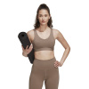 Adidas CoreFlow Luxe Medium-Support Bra W HI3458 sports bra (101847) Beige LAC