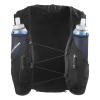 Bežecká vesta SALOMON Active Skin 12 Set Black/Metal Čierna S