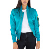 Alpha Industries dámska bunda MA-1 VF LW Wmn blue lagoon Farba: modrá, Veľkosti dámske: S