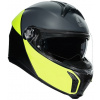 AGV prilba TOURMODULAR Balance matt black/fluo yellow/grey - XS