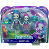 Bábiky Enchantimals Sestry Patter a Piera Peacock Mattel HCF83