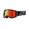 brýle VISION 8 CORP, ALPINESTARS (černá, zrcadlové červené plexi) 2025 M150-975