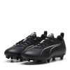 Puma Ultra Play Firm Ground Football Boots Childrens Black/White 1 (33)