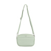 Dámska crossbody koženková kabelka Svetlo zelená