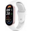 ĽAHKÝ GUMOVÝ REMIENOK PRE XIAOMI MI SMART BAND 8 / 9 / 10 / NFC BIELY