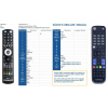 tofield trf-2200 - náhradný diaľkový ovládač kompatibilný