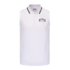 Slazenger Sleeveless Pln Polo Womens White 8 (36)