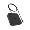 IB-DK4090-C 12-v-1 dokovací stanice, 3x HDMI, LAN, USB, PD až 100W