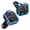 AUTOMOBILOVÝ TRANSMITER BLUETOOTH AUDIO FM MP3 BT RYCHLÁ NABÍJAČKA 3x USB QC