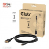 Club3D Kabel USB-C na DisplayPort 2.1 DP54 Bi-Directional, 8K120Hz, 4K480Hz, 2m CAC-1563