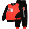 Detské trať Eplusm 52 12 1399/1245 Veľkosť 98 Viacnásobné zaťaženie (Tracksuit Spider-Man nastavil teplých chlapcov 3 R079D)