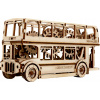 Wooden City 3D mechanické puzzle Londýnsky bus Double Decker 216 ks WR303
