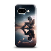 Odolný obal Mobiwear Elite Pro - Google Pixel 9A - E003E Astronaut na samotce (Odolné pouzdro, obal kryt Mobiwear Elite Pro - maximální ochrana mobilu Google Pixel 9A, zesílené hrany, přesné výřezy, p