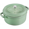 Staub Cocotte hrniec okrúhly 22 cm 2,6 l šalviovo zelený