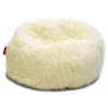 BeanBag Sedací vak Shaggy White