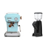 Ascaso Dream PID, Kid Blue + Eureka Nadir 65, black