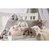 Mars & More Plyšová dekoračná hračka sivý zajačik Cuddly Bunny - 6*12*16cm - Mars & More