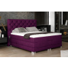 Bývaj s nami SK, CEDRIK 15 polohovacia posteľ 180x200, Mat Velvet 68 látka,pena PUR,pružina bonell