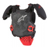 Chránič těla A-5 S 2, ALPINESTARS, dětský (černý/červený, size L/XL)