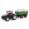 Amewi RC TRAKTOR 2,4 Ghz s vozem pro zvířata světla zvuk RTR 1:24