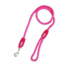 Vodítko BUSTER Reflective lanové 120cm/13mm ružové