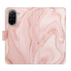Flip pouzdro iSaprio - Xiaomi Redmi A5 - RoseGold Marble s kapsičkami na karty (Flipové knížkové pouzdro, obal, kryt iSaprio s přihrádkami na karty a motivem)