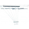 MAT group sušák stropový IDEAL 170cm 6 tyčí PH+kov. BÍ