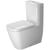 Duravit Happy D.2 kompaktná záchodová misa biela 2134090000