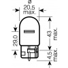 OSRAM 12V W21W (W3x16d) 21W štandard (1ks)