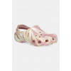 Šľapky Crocs CLASSIC GLOW MARBLED CLOG KIDS ružová farba, 210718 210718.CROCS.CLASSIC.GL EUR 32/33