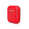 AppleMix Puzdro / obal pre Apple AirPods - tenké - silikónové - červené