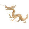 Woodcraft drevené 3D puzzle drak