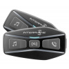 Bluetooth headset pre uzavreté a otvorené prilby CellularLine Interphone U-COM4, ​​Twin Pack
