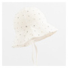NEW BABY Dojčenský mušelínový klobúčik New Baby Zora veľ. 80 (9-12m)
