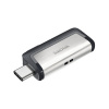 AppleMix 128 GB SANDISK Flash disk pre Apple iPhone / iPad / MacBook - USB-C / USB-A - Kov - Strieborný