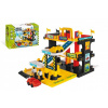 Garážový servis 3 poschodia + 2 autá plast v krabici 59x39x15cm Wader