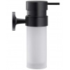 Duravit Starck T Dávkovač mydla s držiakom, čierna mat/mliečne sklo 0099354600