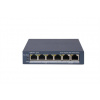 Hikvision DS-3E1506P-EI/M, 4 portový Gigabitový, Smart PoE switch DS-3E1506P-EI-M