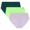 Dámske nohavičky Under Armour Pure Stretch No Show Hipster - Solid 3Pack Purple Crest L