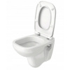 WC sedadlo Duravit D-Code, biele, duroplast