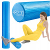 Valec s výstupkami 4FIZJO 90 cm x 15 cm modrý