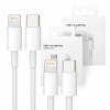 Kábel Alogy USB-C - Apple Lightning 1 m biely