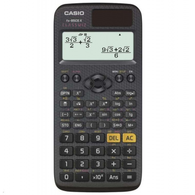CASIO kalkulačka FX 85 CE X, černá, školní (FX 85 CE X)